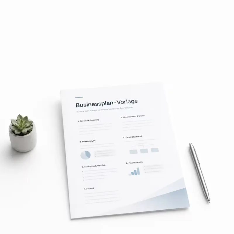 Businessplan-Vorlage nutzen