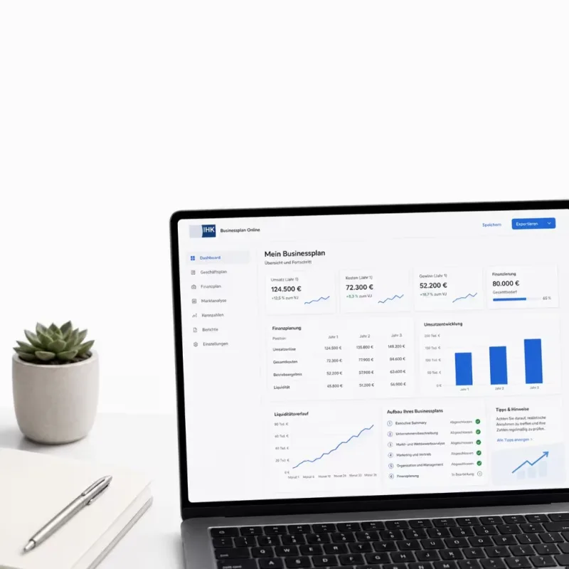 Businessplan mit Online-Tools erstellen
